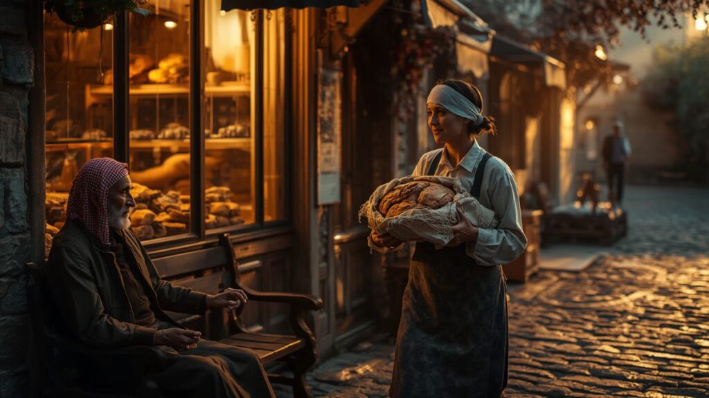 The Baker Who Gave Away the First Loaf