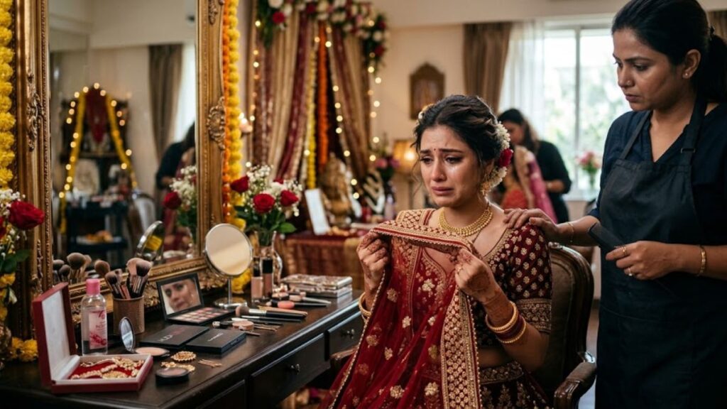 The Bride Who Walked Out Before Her Makeup Was Finished