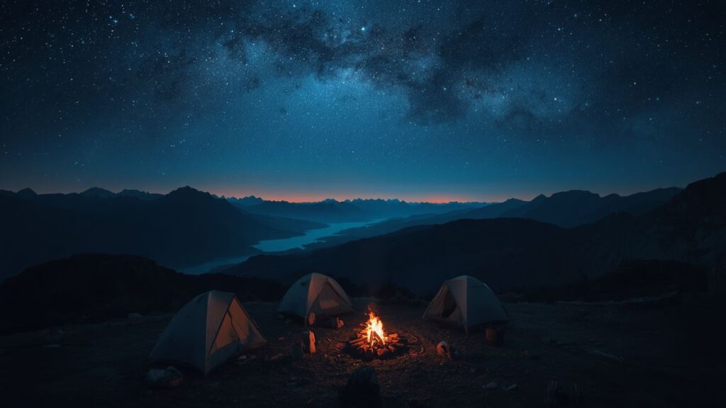 The Campsite With No Sunrise