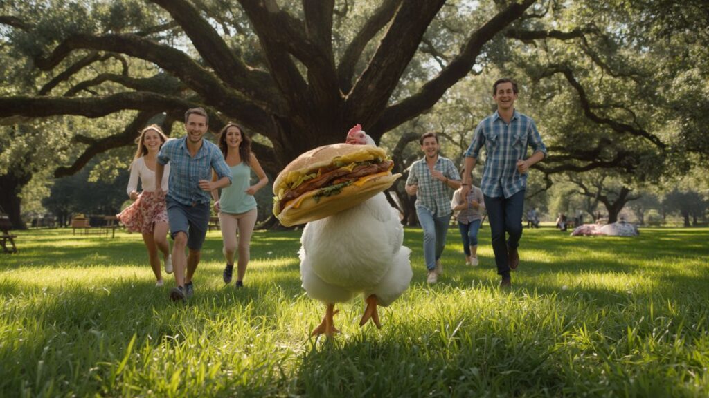 The Chicken That Accidentally Saved the Picnic