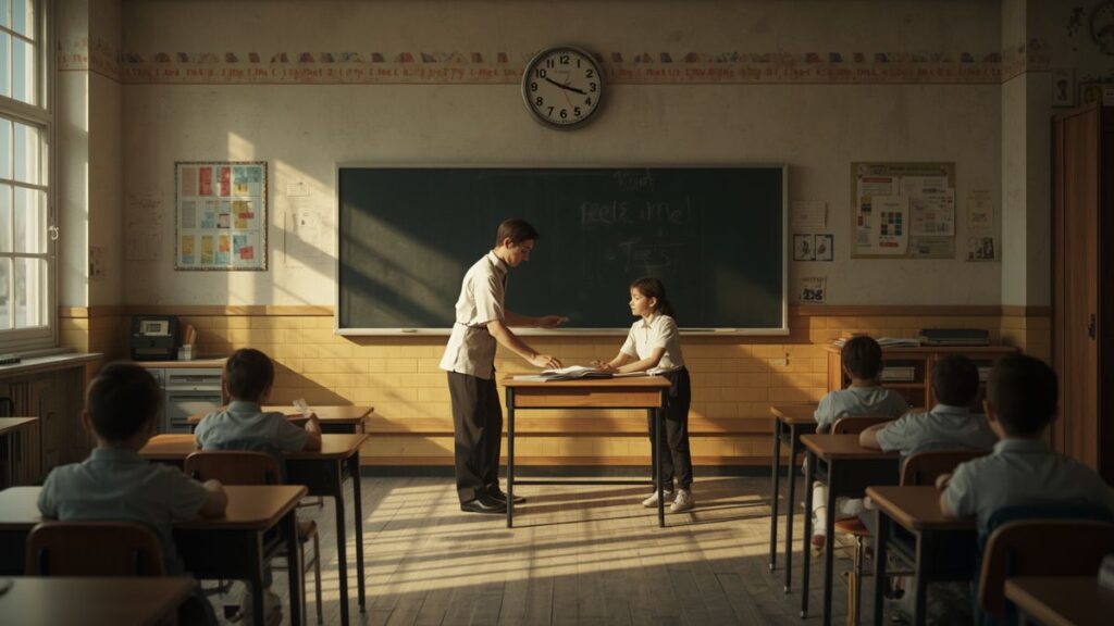 The Classroom Clock That Always Ran Five Minutes Slow