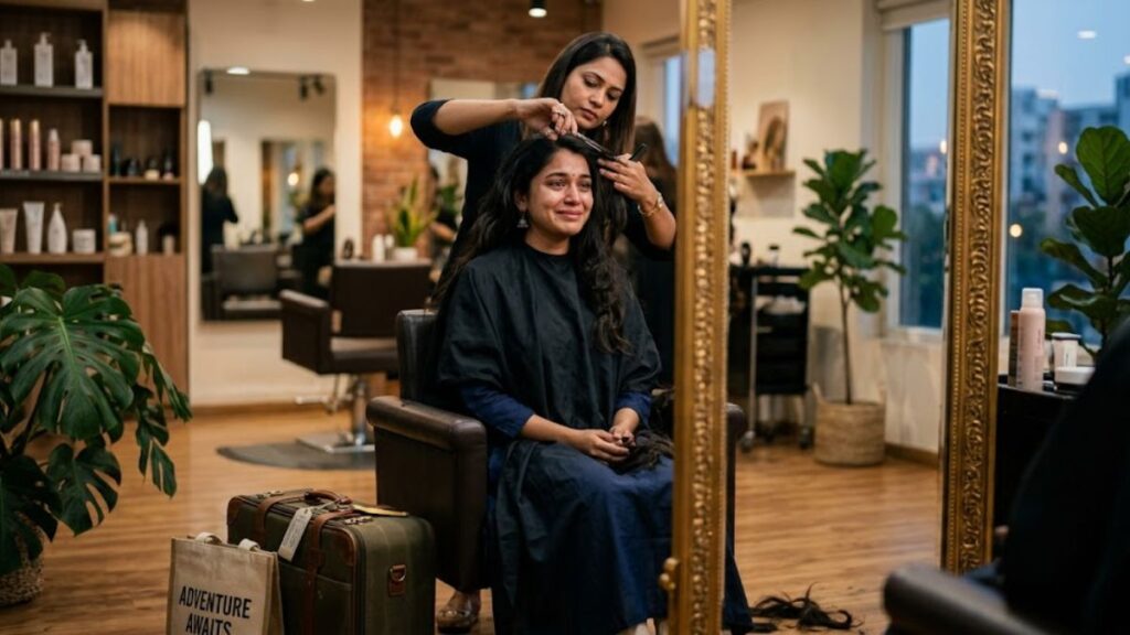 The Daughter Who Cut Her Hair Short After Leaving Home