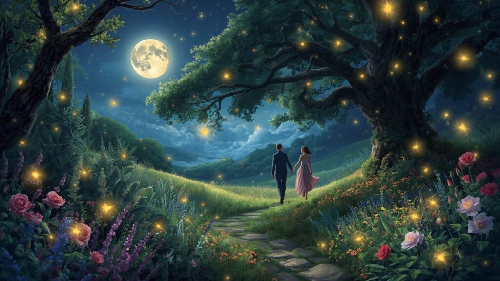 The Garden Where Every Heartbeat Became a Firefly