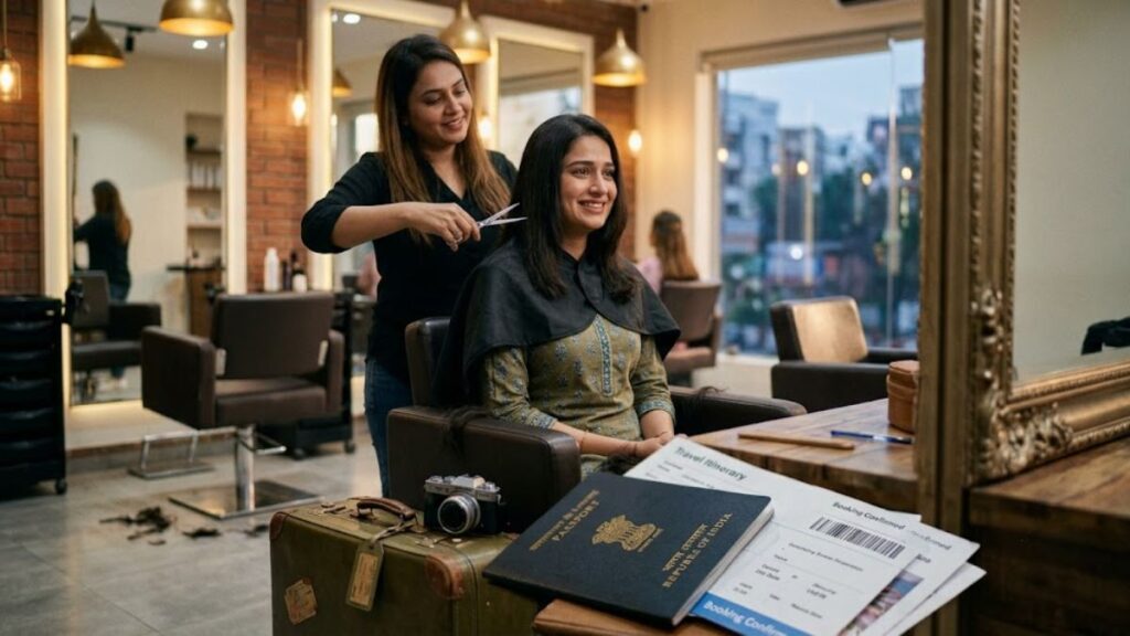 The Girl Who Cut Her Hair Short Before Starting Her New Life