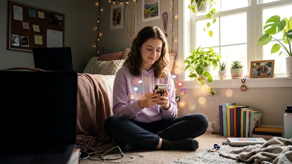 The Girl Who Stopped Comparing Her Life Online