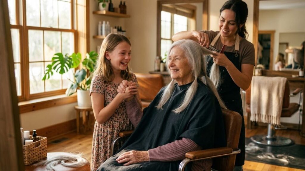 The Grandmother’s Last Haircut Gift