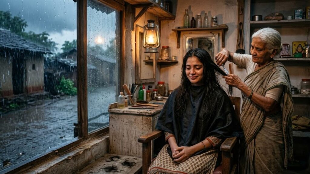 The Haircut She Received From a Stranger During a Storm