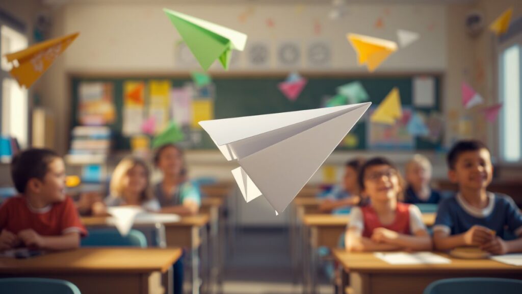 The Little Paper Airplane That Never Won the Race