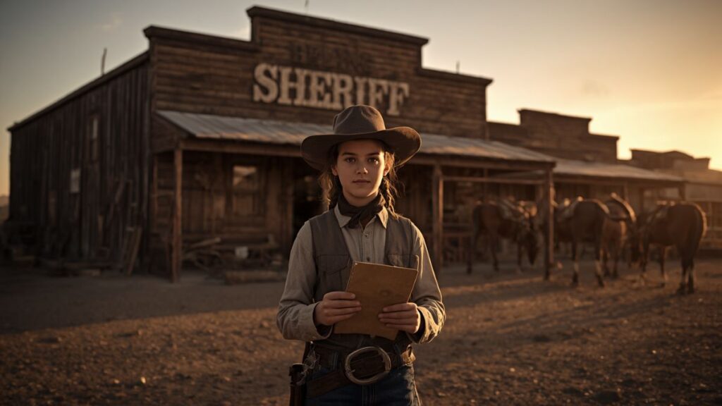 The Little Sheriff of Dusty Ridge
