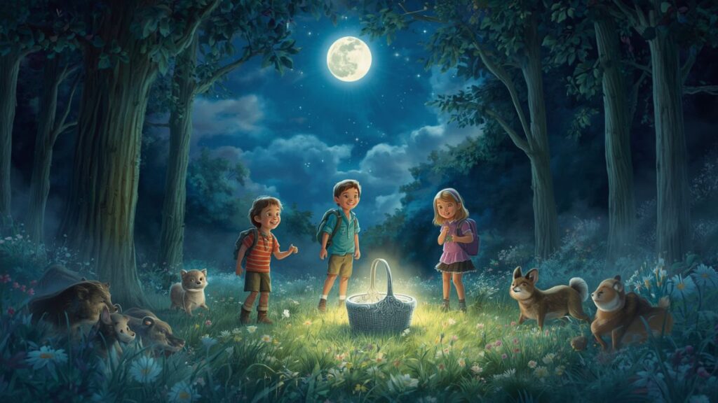 The Moon's Lost Picnic Basket