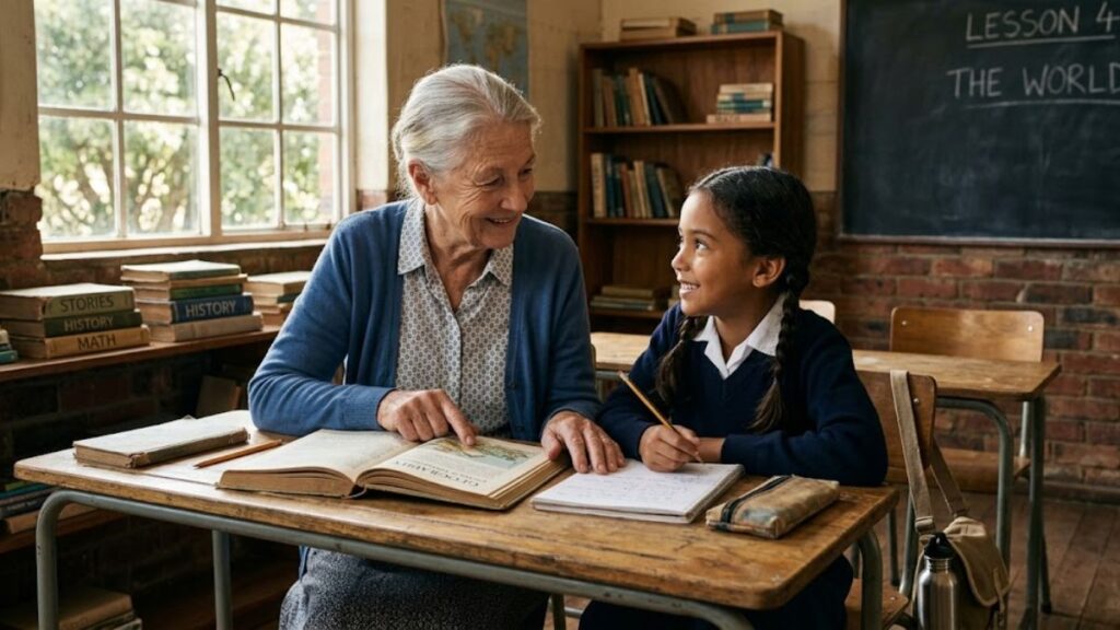 The Old Teacher Who Saved His Student’s Future