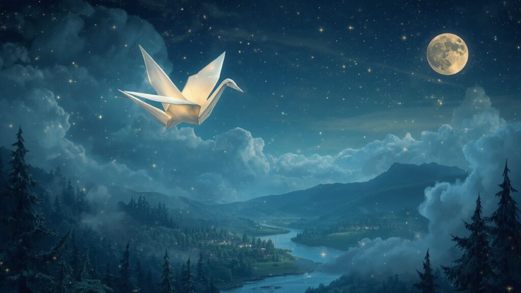 The Paper Crane That Flew Every Midnight