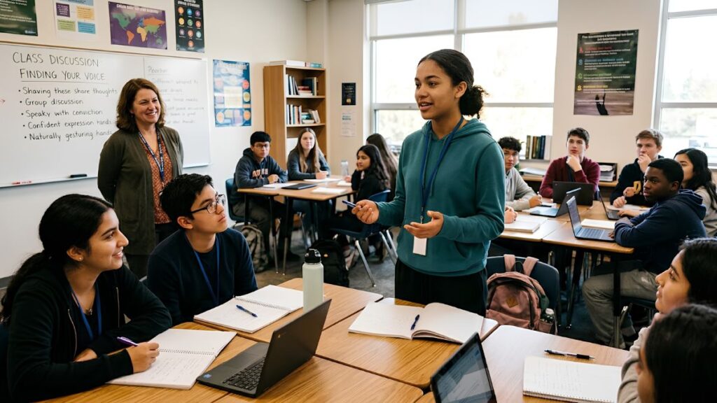 The Teenager Who Learned to Speak Up