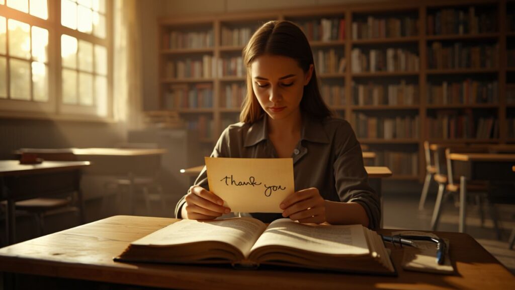 The Thank-You Note Hidden Inside a Textbook
