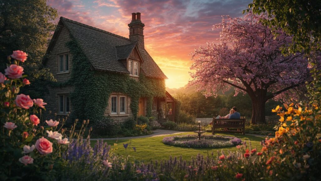 The Tiny Garden Where Love Bloomed Every Evening