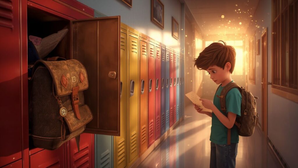 The Whispering Backpack in Locker 13