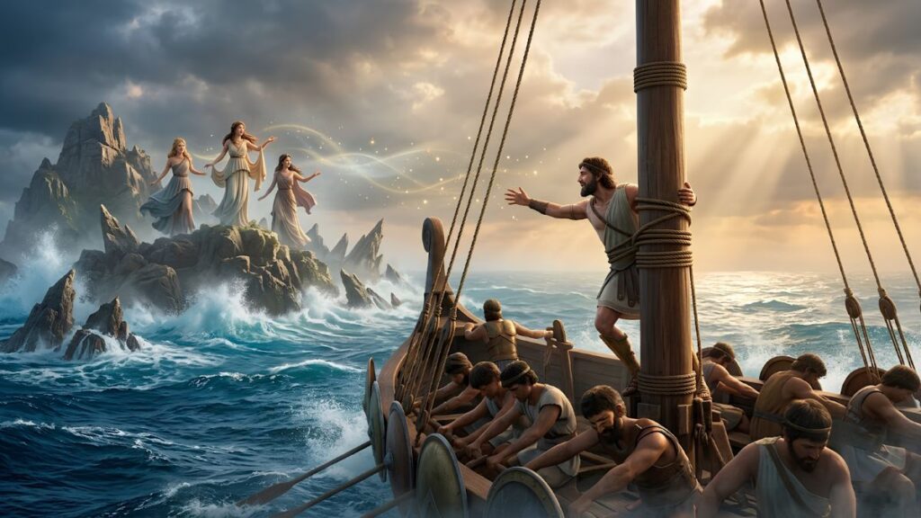 Greek Mythology Stories With Moral Lessons 9 Odysseus and the Song of the Sirens Classica FM classica.fm Odysseus and the Song of the Sirens classica.fm August 19, 2026 Sumit Greek Mythology Stories With Moral Lessons