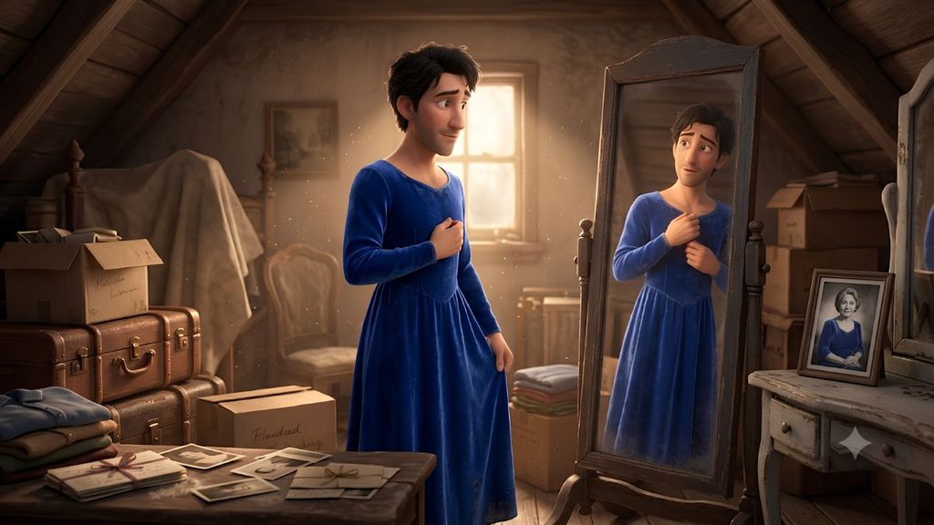 The Blue Dress in the Attic classica.fm August 26, 2026 Sumit Emotional Crossdressing Stories