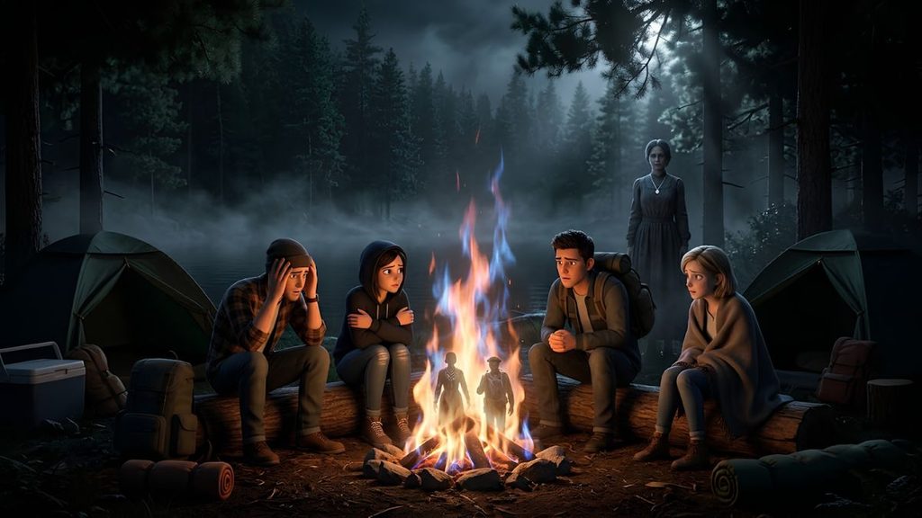 The Campfire That Remembered Names classica.fm August 22, 2026 Sumit Scary Campfire Stories