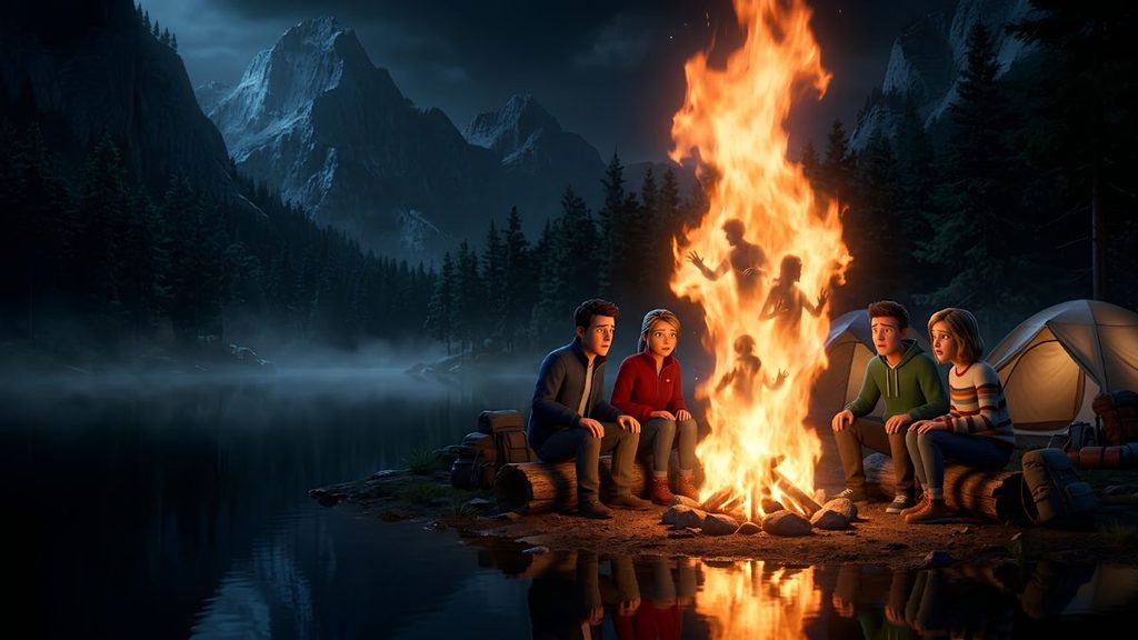 The Firewood That Was Already Warm classica.fm August 22, 2026 Sumit Scary Campfire Stories