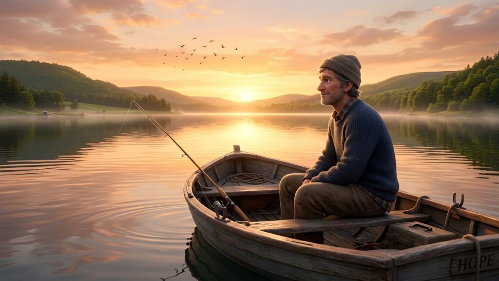 The Fisherman Who Stopped Chasing the Big Catch classica.fm August 18, 2026 Sumit Calming Bedtime Fables for Him