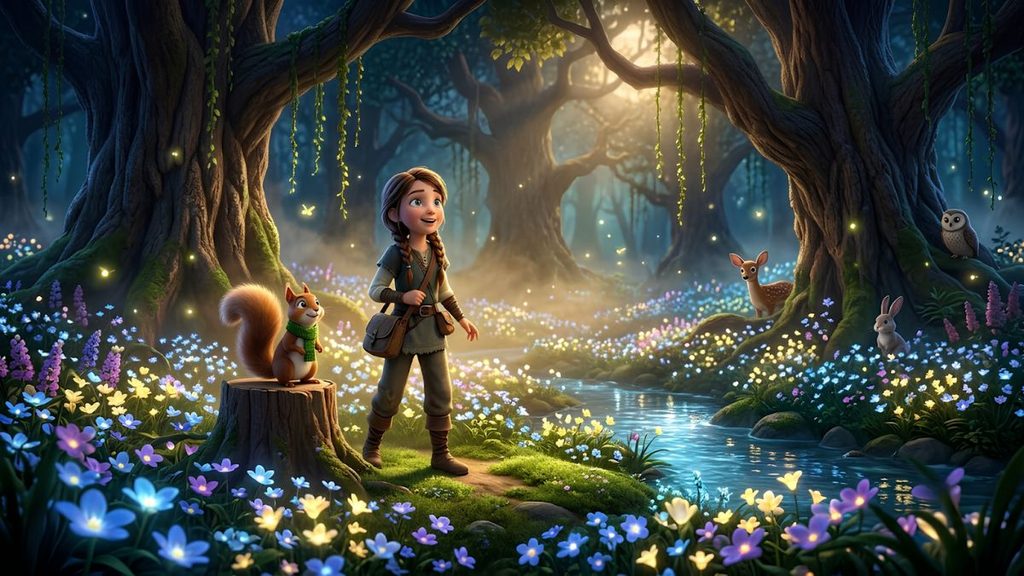 The Forest Where the Flowers Glowed classica.fm August 24, 2026 Sumit Campfire Stories for Kids Not Scary