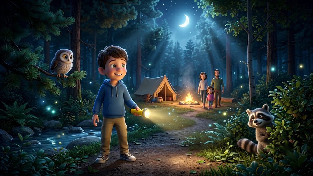 The Night We Lost the Flashlight classica.fm August 24, 2026 Sumit Campfire Stories for Kids Not Scary