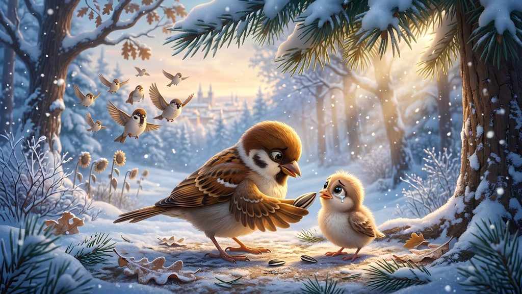 The Sparrow s Last Seed classica.fm August 26, 2026 Sumit Stories About Sacrifice for Children