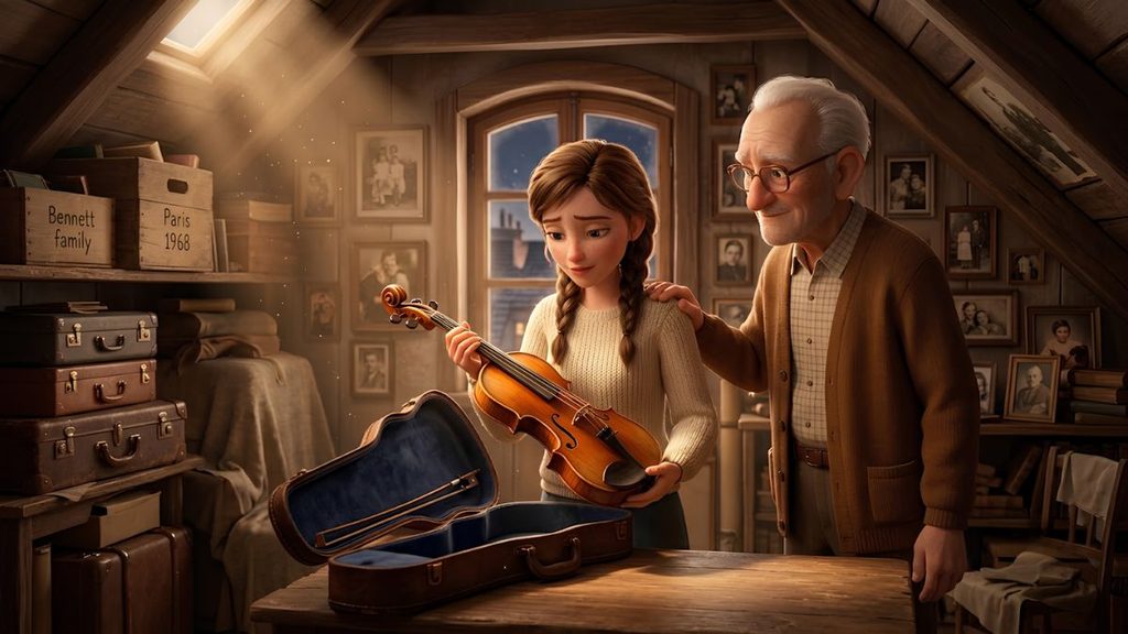 The Violin in the Attic classica.fm August 23, 2026 Sumit Stories About Sacrifice With Moral Lessons